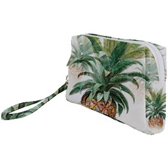 Pineapple Pattern Background Seamless Vintage Wristlet Pouch Bag (small) by Wegoenart