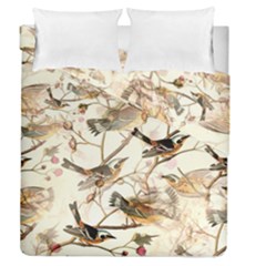 Birds Perched Birds Pattern Design Seamless Duvet Cover Double Side (queen Size) by Wegoenart