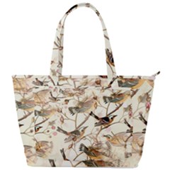 Birds Perched Birds Pattern Design Seamless Back Pocket Shoulder Bag 