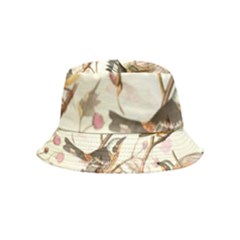 Birds Perched Birds Pattern Design Seamless Bucket Hat (kids) by Wegoenart