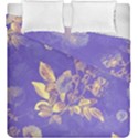 Flowers Petals Bouquet Stem Floral Pattern Duvet Cover Double Side (King Size) View2