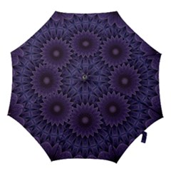 Shape Geometric Symmetrical Symmetry Wallpaper Hook Handle Umbrellas (medium) by Wegoenart