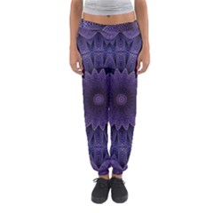 Shape Geometric Symmetrical Symmetry Wallpaper Women s Jogger Sweatpants by Wegoenart