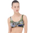 Trees Park Watercolor Lavender Flowers Foliage The Little Details Bikini Top View1