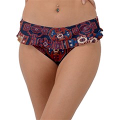 Armenian Carpet Frill Bikini Bottom by Gohar