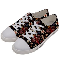 Carpet-symbols Men s Low Top Canvas Sneakers by Gohar