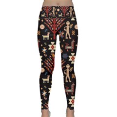 Carpet-symbols Lightweight Velour Classic Yoga Leggings