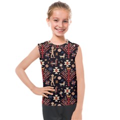 Carpet-symbols Kids  Mesh Tank Top