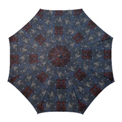 Armenian Ornaments Golf Umbrellas by Gohar