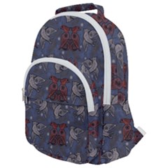 Armenian Ornaments Rounded Multi Pocket Backpack