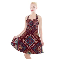 Gorg-new-all Halter Party Swing Dress  by Gohar