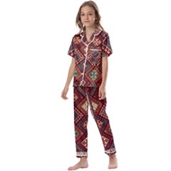 Gorg-new-all Kids  Satin Short Sleeve Pajamas Set by Gohar