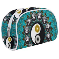 Yin Yang Horoscope Astrology Zodiac Signs Zodiac Make Up Case (medium) by Wegoenart