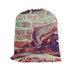 There`s No Such A Thing As Too Much Cheese Drawstring Pouch (2xl) by ConteMonfrey