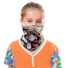 Pizza And Calzone Face Covering Bandana (kids) by ConteMonfrey