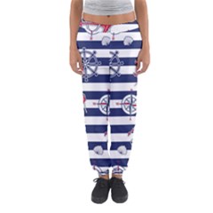 Seamless Marine Pattern Women s Jogger Sweatpants by BangZart