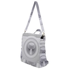 Washing Machine Cartoon Drawing Vector Crossbody Backpack