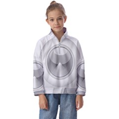 Washing Machine Cartoon Drawing Vector Kids  Half Zip Hoodie