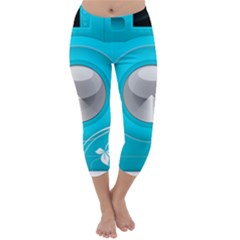 Blue Washing Machine, Electronics Capri Winter Leggings 