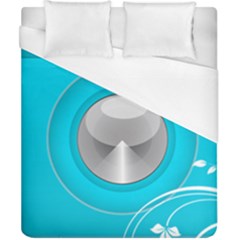 Blue Washing Machine, Electronics Duvet Cover (california King Size) by Jancukart