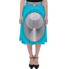 Blue Washing Machine, Electronics Classic Midi Skirt by Jancukart