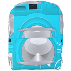 Blue Washing Machine, Electronics Full Print Backpack