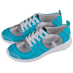 Blue Washing Machine, Electronics Men s Lightweight Sports Shoes by Jancukart