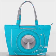 Blue Washing Machine, Electronics Back Pocket Shoulder Bag  by Jancukart