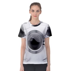 Washing Machines Home Electronic Women s Sport Mesh Tee