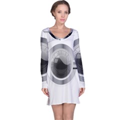 Washing Machines Home Electronic Long Sleeve Nightdress