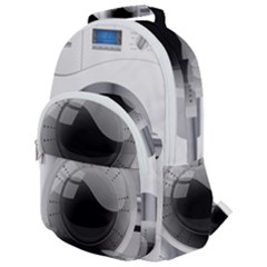 Washing Machines Home Electronic Rounded Multi Pocket Backpack