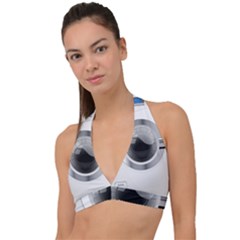 Washing Machines Home Electronic Halter Plunge Bikini Top