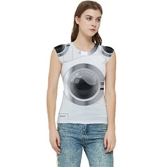 Washing Machines Home Electronic Women s Raglan Cap Sleeve Tee