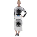 Washing Machines Home Electronic Velvet Maxi Wrap Dress View2