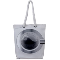 Washing Machines Home Electronic Full Print Rope Handle Tote (small)