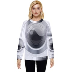 Washing Machines Home Electronic Hidden Pocket Sweatshirt by Jancukart