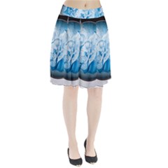 Silver Framed Washing Machine Animated Pleated Skirt