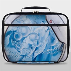 Silver Framed Washing Machine Animated Full Print Lunch Bag