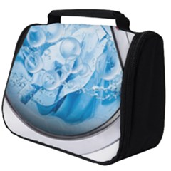 Silver Framed Washing Machine Animated Full Print Travel Pouch (big)