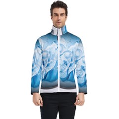 Silver Framed Washing Machine Animated Men s Bomber Jacket