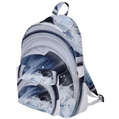 Gray Washing Machine Illustration The Plain Backpack by Jancukart