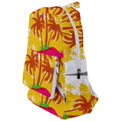 Holiday Tropical Elements Leaf Orange Travelers  Backpack