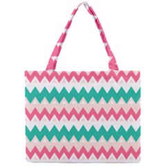 Zigzag Pattern Mini Tote Bag