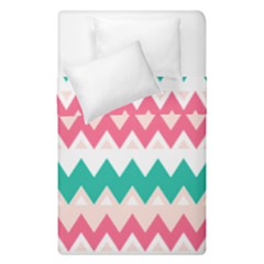 Zigzag Pattern Duvet Cover Double Side (single Size) by Jancukart