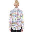 Tube Map Seamless Pattern Womens Long Sleeve Shirt View2