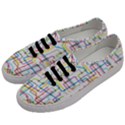 Tube Map Seamless Pattern Men s Classic Low Top Sneakers View2