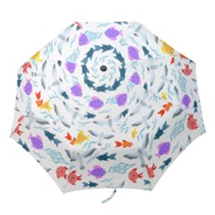 Animal Fish Bird Animals Ocean Pattern Folding Umbrellas