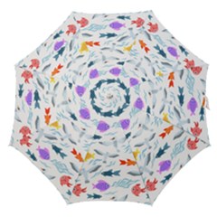 Animal Fish Bird Animals Ocean Pattern Straight Umbrellas