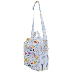 Animal Fish Bird Animals Ocean Pattern Crossbody Day Bag