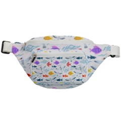 Animal Fish Bird Animals Ocean Pattern Fanny Pack by Jancukart